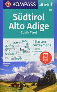 Südtirol die Region 3 kompass karte suedtirol